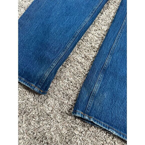 Abercrombie & Fitch The 90s Straight Ultra High Rise Denim Jeans Dark Wash 28/6 - Picture 5 of 12